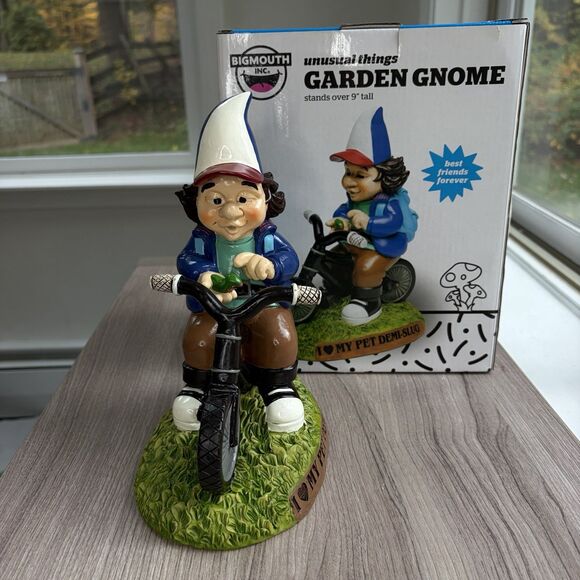 Bigmouth Inc Unusual Things Garden Gnome Stranger Things Demi Slug HTF - Picture 1 of 11
